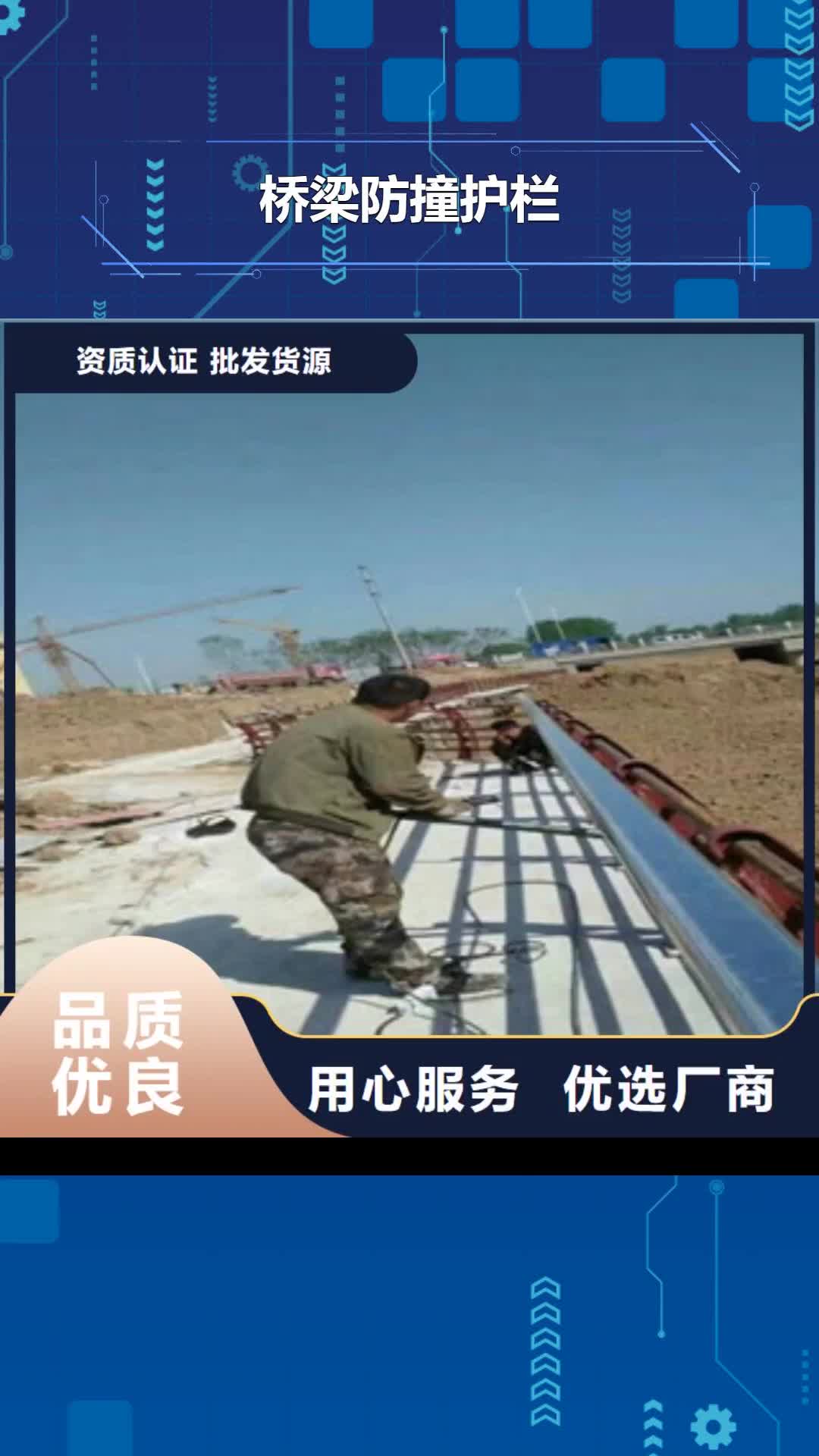 克拉玛依 桥梁防撞护栏_【防撞护栏立柱厂家】长期供应