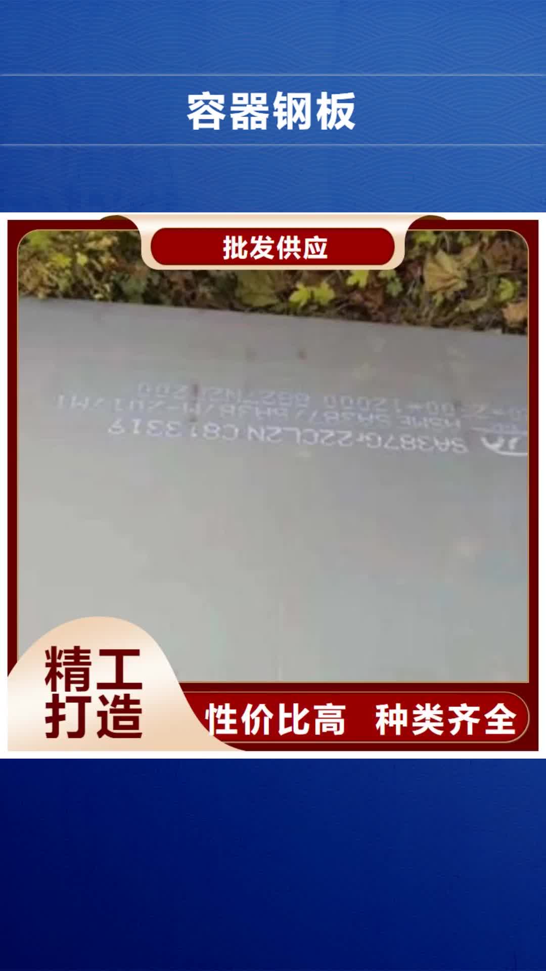 【福建 容器钢板-高建管实体厂家】