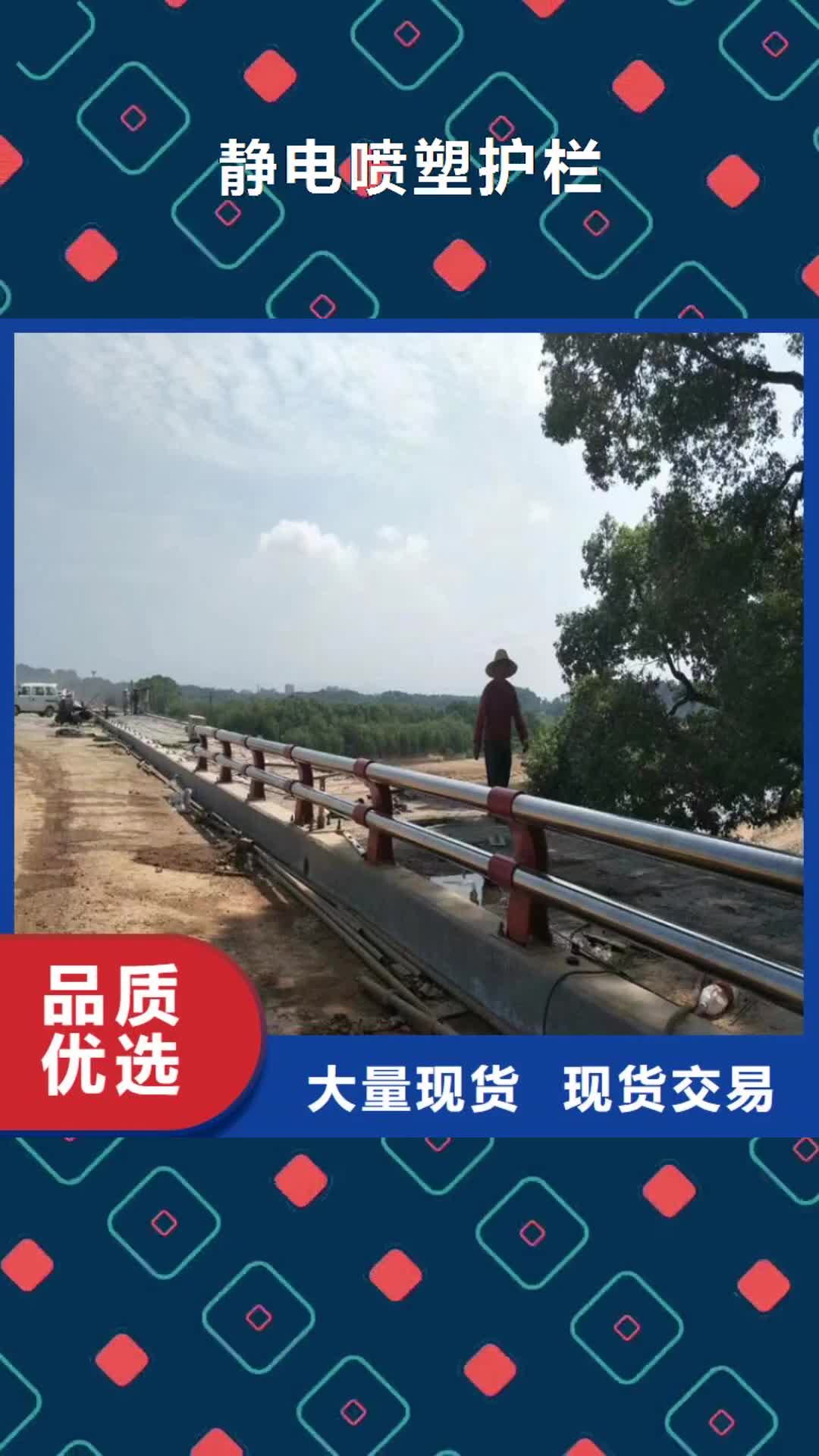 【泉州 静电喷塑护栏-道路隔离护栏厂家制造生产销售】