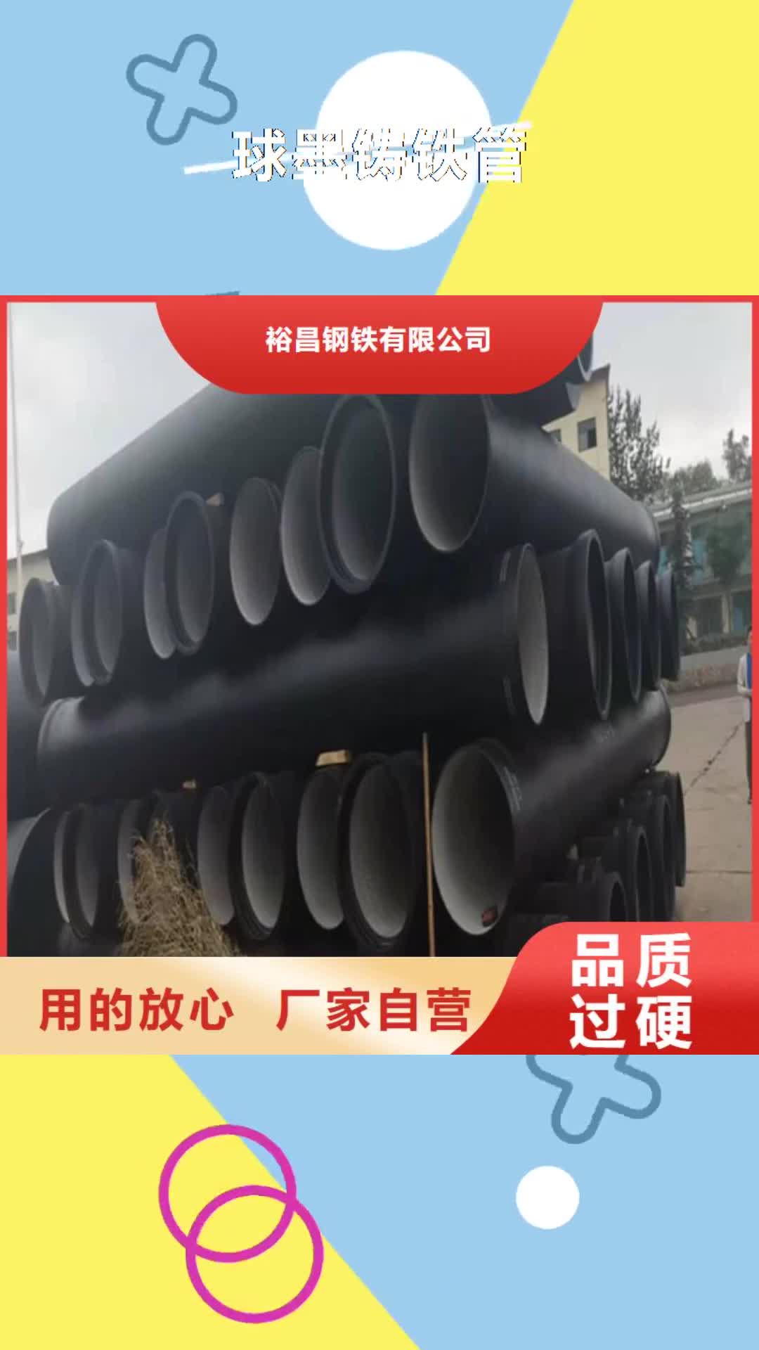 台湾【球墨铸铁管】-DN250球墨铸铁管工厂直销