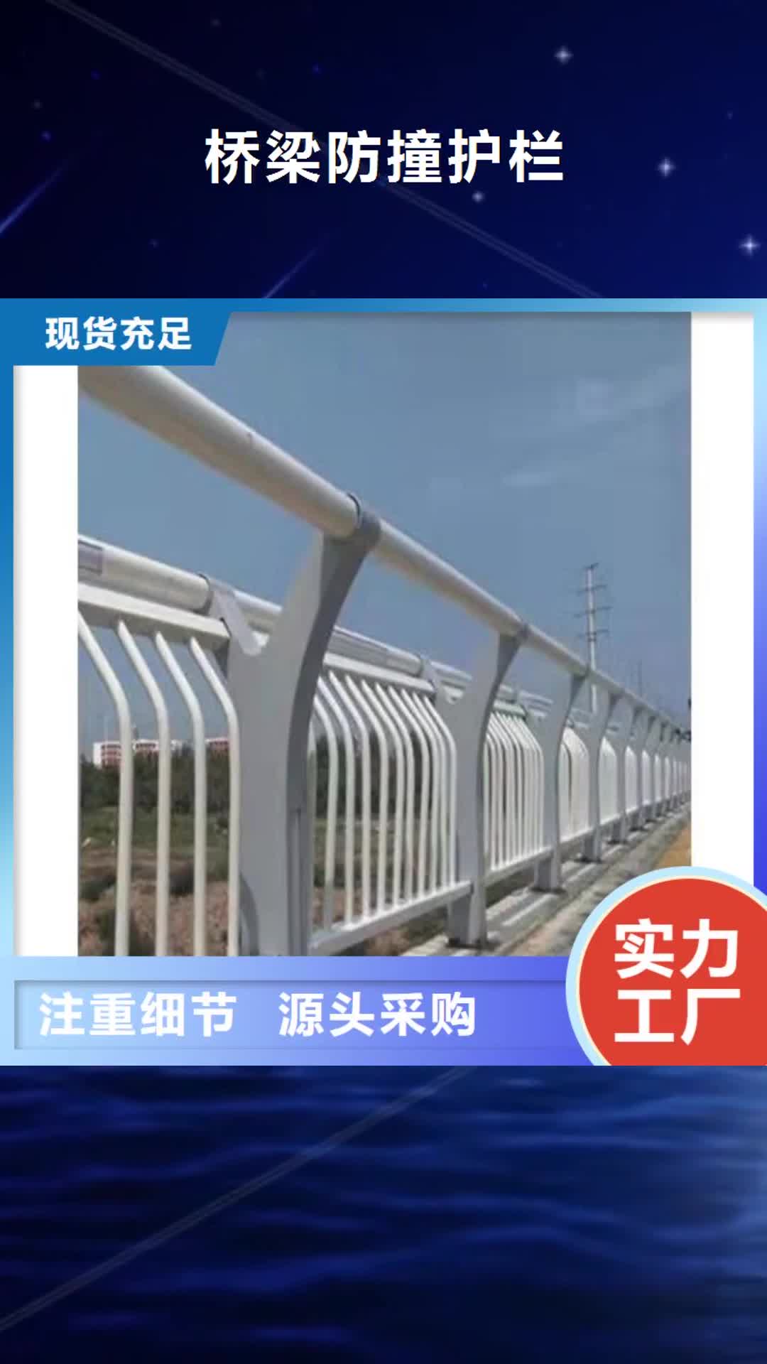 【安顺 桥梁防撞护栏-防撞护栏立柱专业设计】