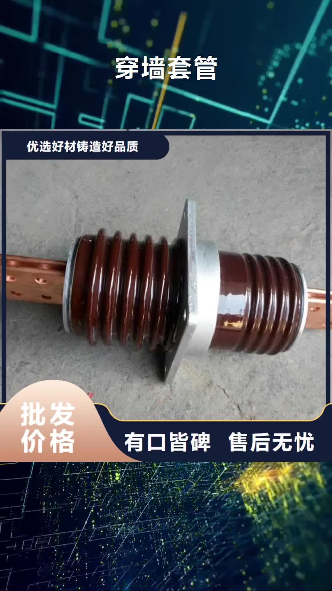 佛山穿墙套管绝缘子厂家专业设计