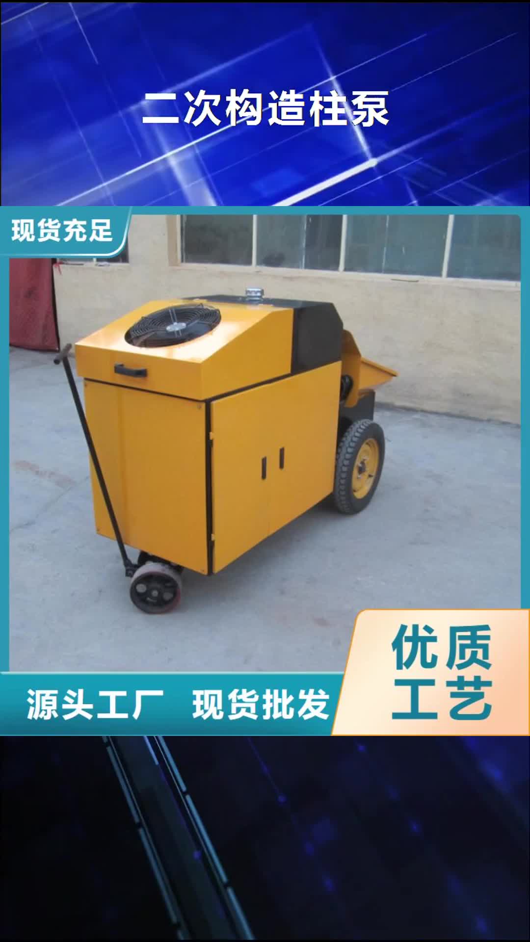 昆明 二次构造柱泵,【混凝土输送泵厂家】实拍品质保障