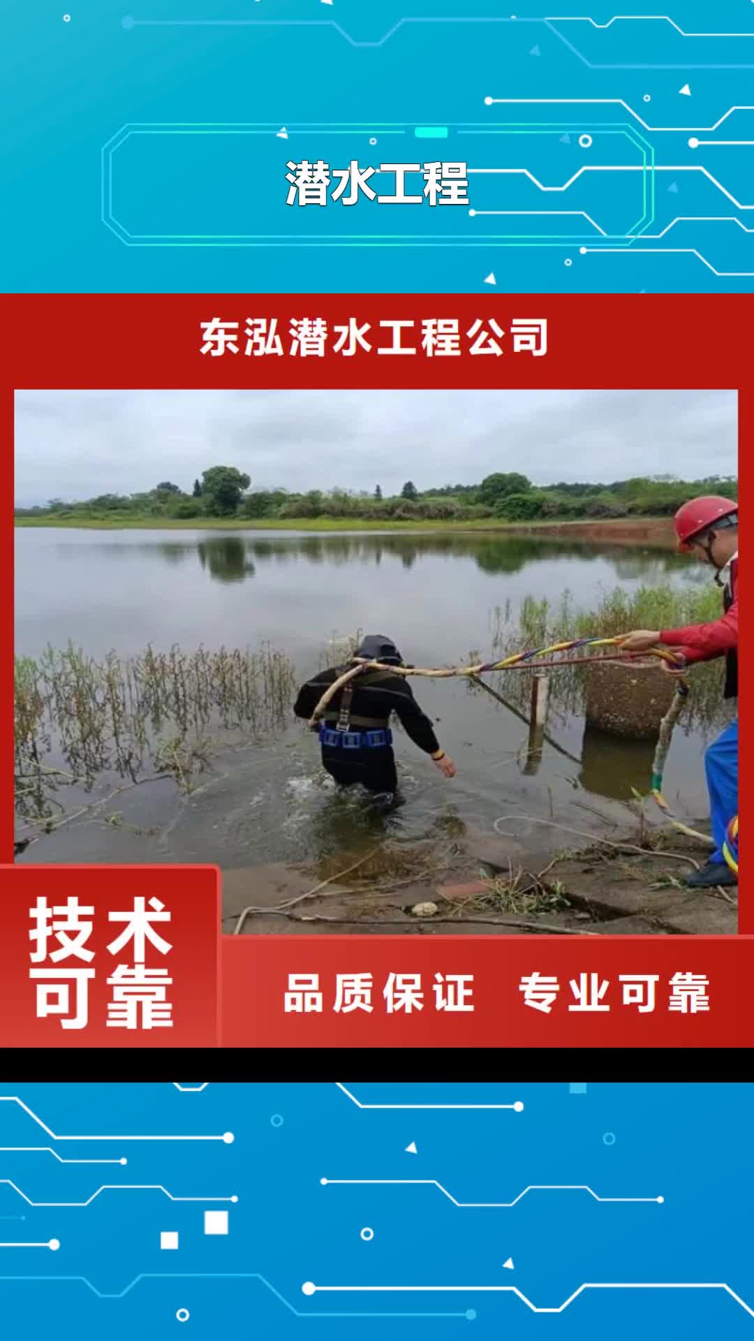 枣庄【潜水工程】 潜水作业施工品质保证