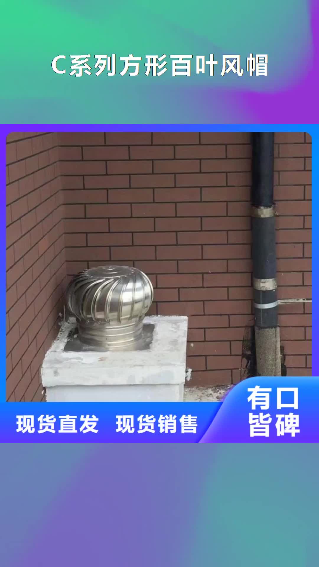 【济南 C系列方形百叶风帽-住宅排气道风帽追求细节品质】