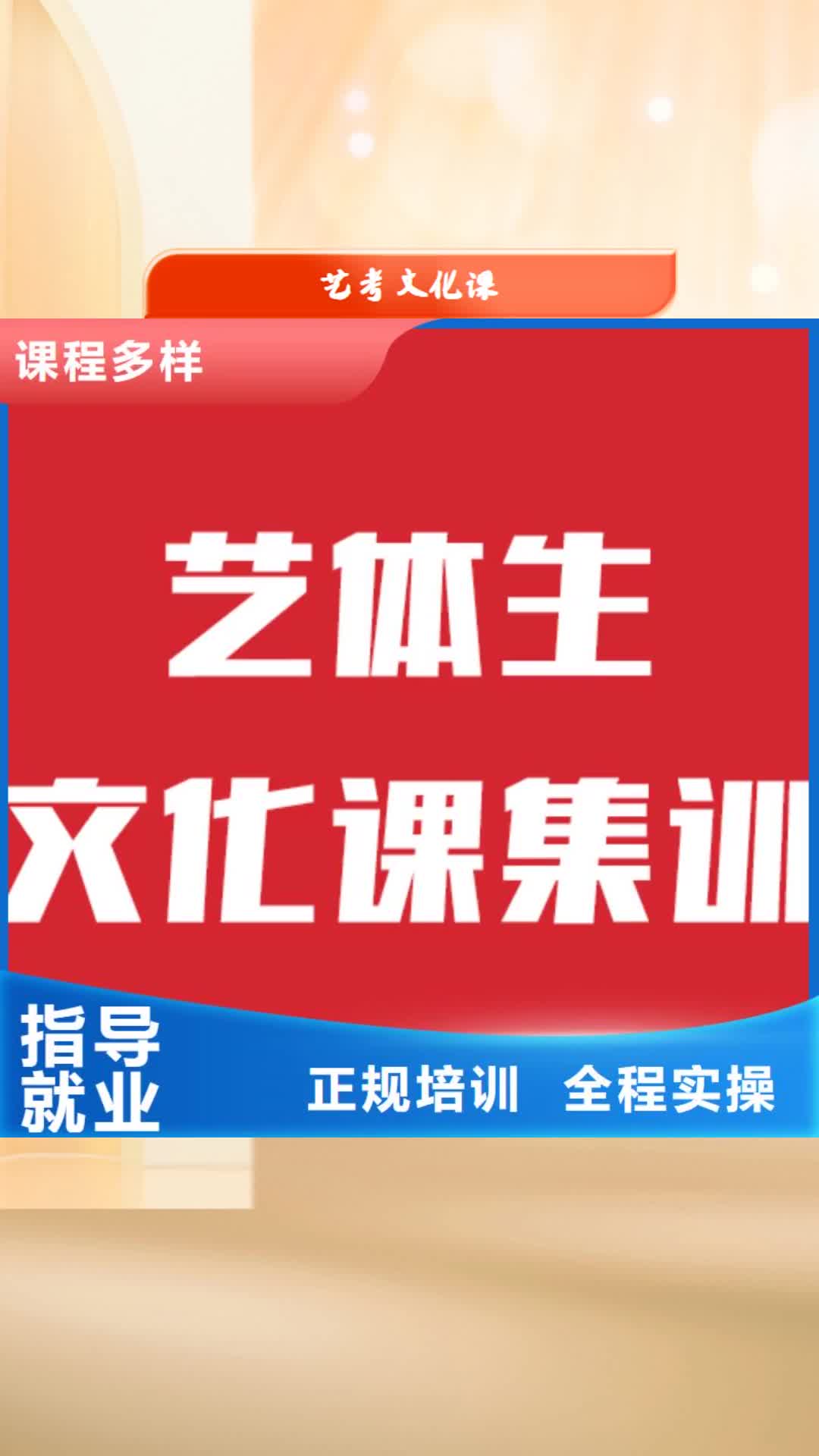 遵义 艺考文化课师资力量强
