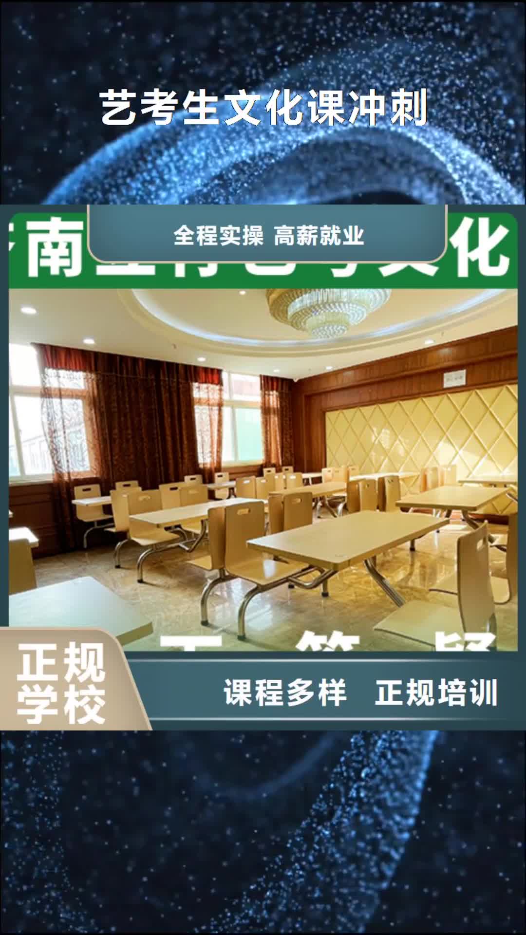 庆阳 艺考生文化课冲刺就业不担心
