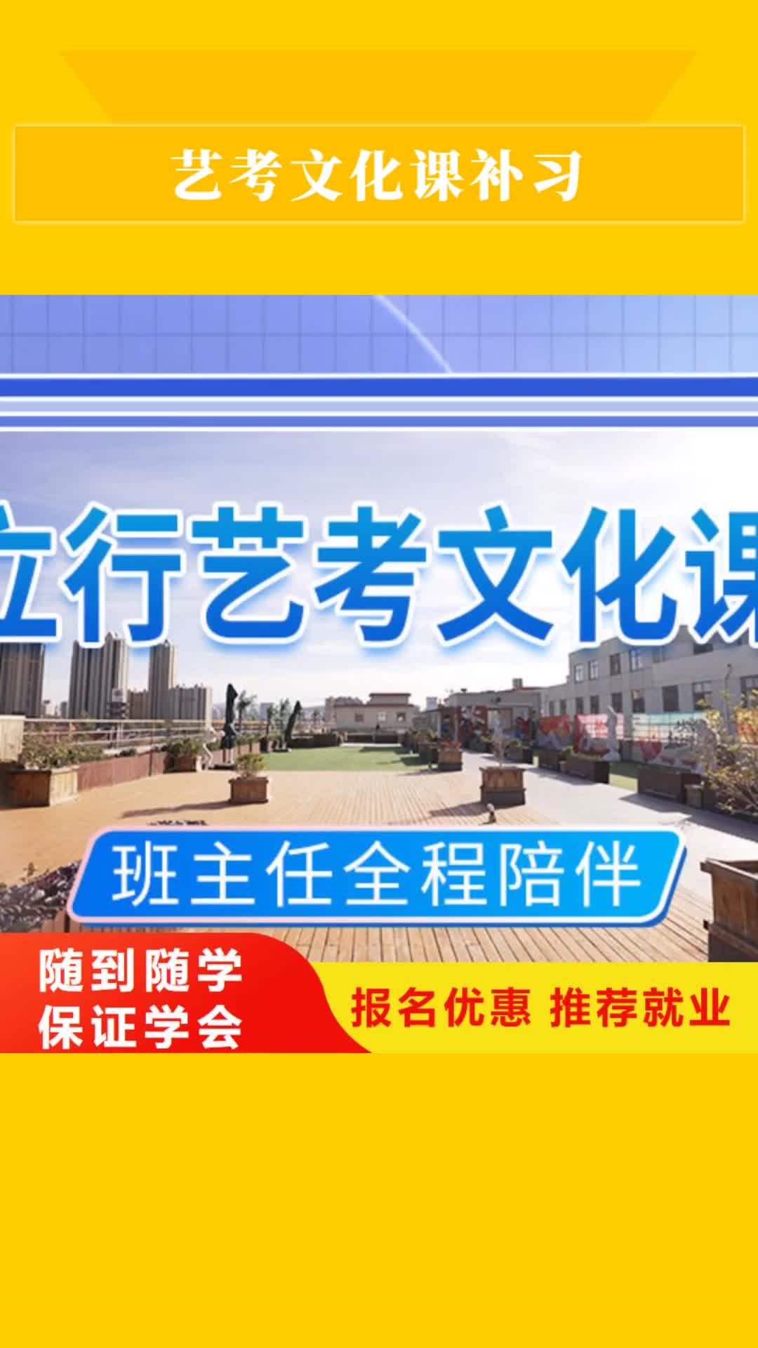 嘉兴 艺考文化课补习学真技术