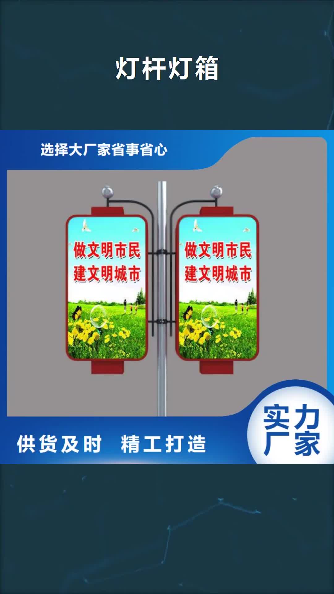 三门峡【灯杆灯箱】-路灯杆道旗专注生产N年